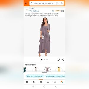 Never been worn DIYFU mother of the bride dress, size 16W